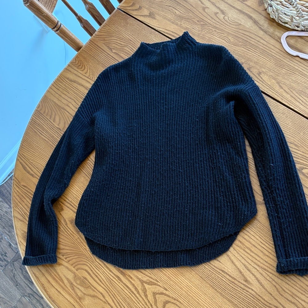 Express Black Women's Turtleneck Sweater